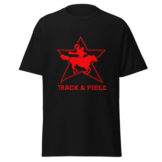 Classic | T-Shirt | North Lake Track and Field | Cowboy T&F Logo