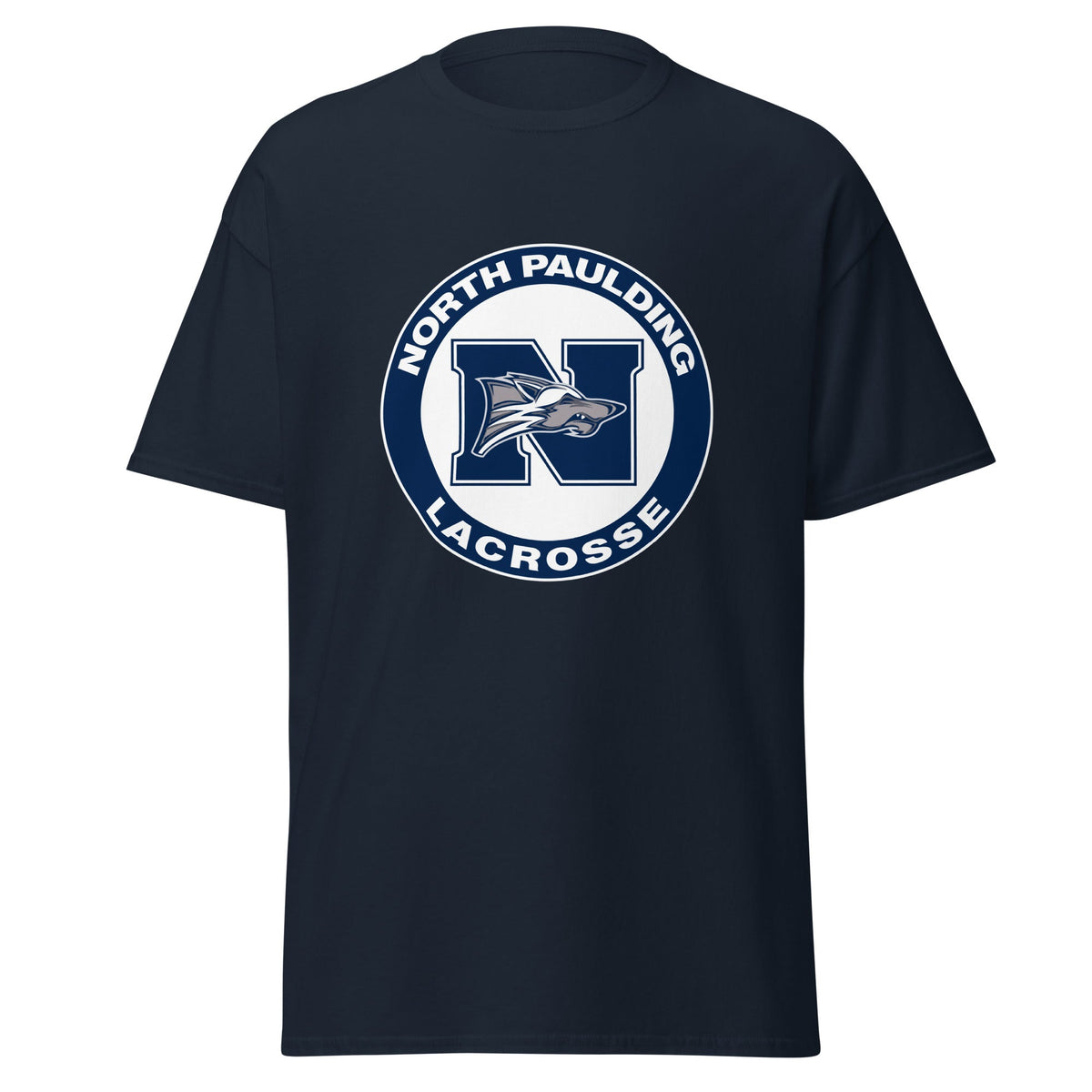 Classic | T-Shirt | North Paulding Lacrosse | Badge Logo