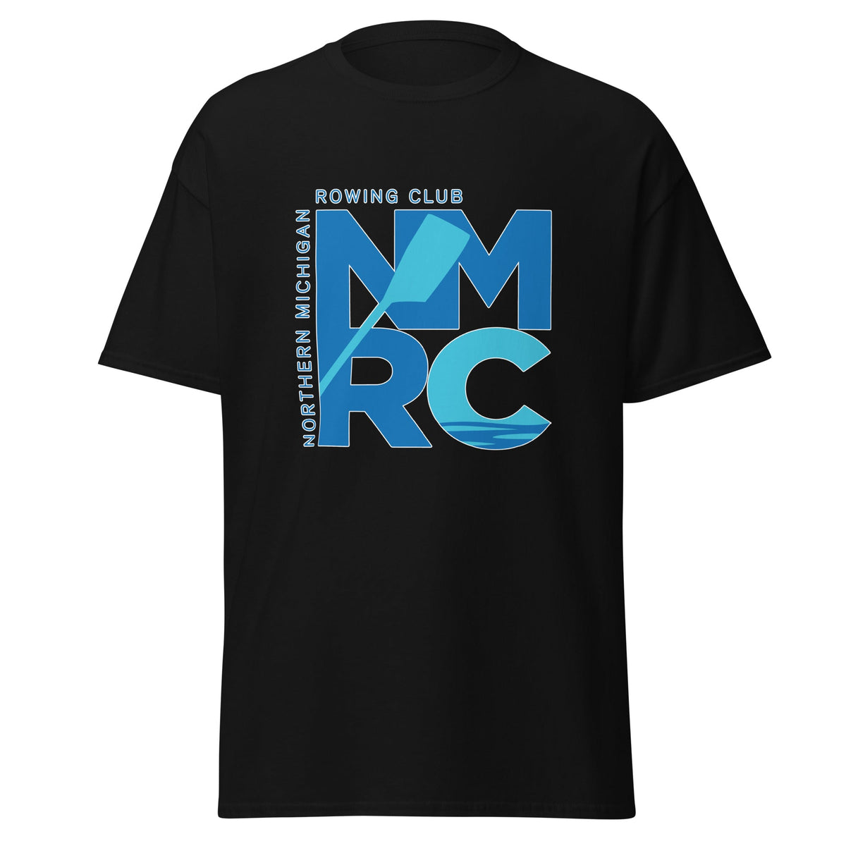 Classic | T-Shirt | Northern Michigan Rowing | Modern Script Logo