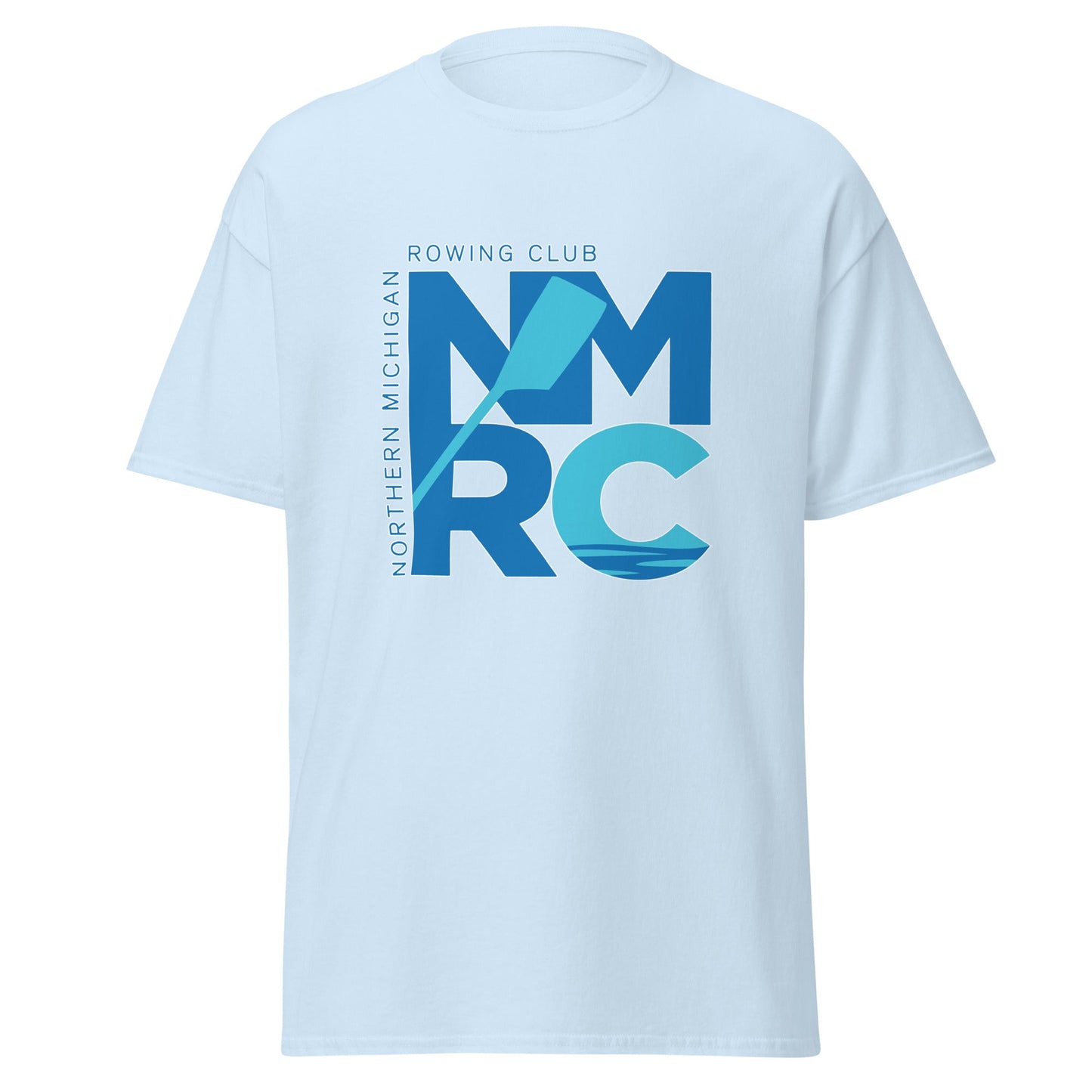 Classic | T-Shirt | Northern Michigan Rowing | Modern Script Logo