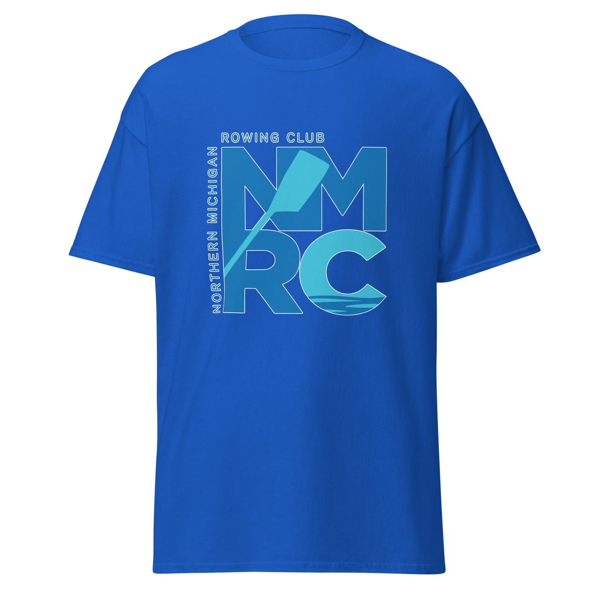 Classic | T-Shirt | Northern Michigan Rowing | Modern Script Logo