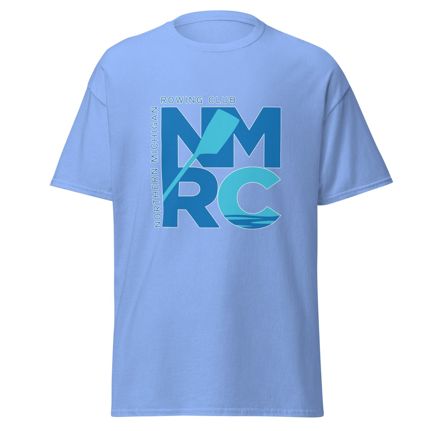 Classic | T-Shirt | Northern Michigan Rowing | Modern Script Logo