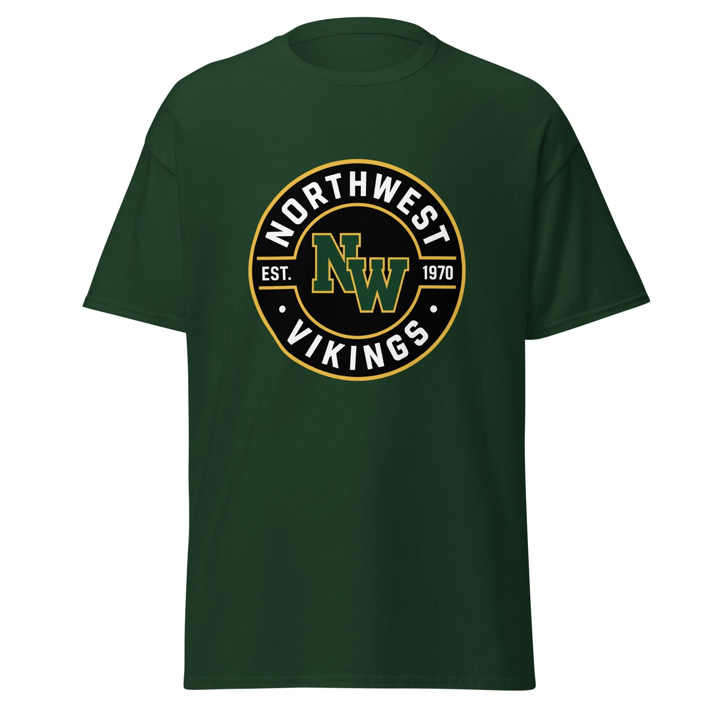 Classic | T-Shirt | Northwest High School | Badge Logo