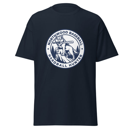 Classic | T-Shirt | Northwood High School Baseball | Badge Logo