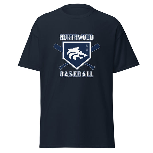 Classic | T-Shirt | Northwood High School Baseball | Emblem Logo