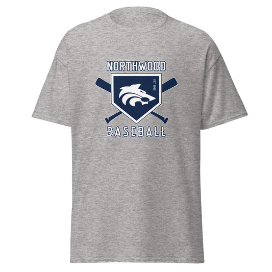 Classic | T-Shirt | Northwood High School Baseball | Emblem Logo