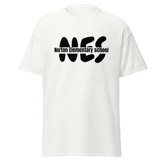 Classic | T-Shirt | Norton Elementary School | NES Script Logo