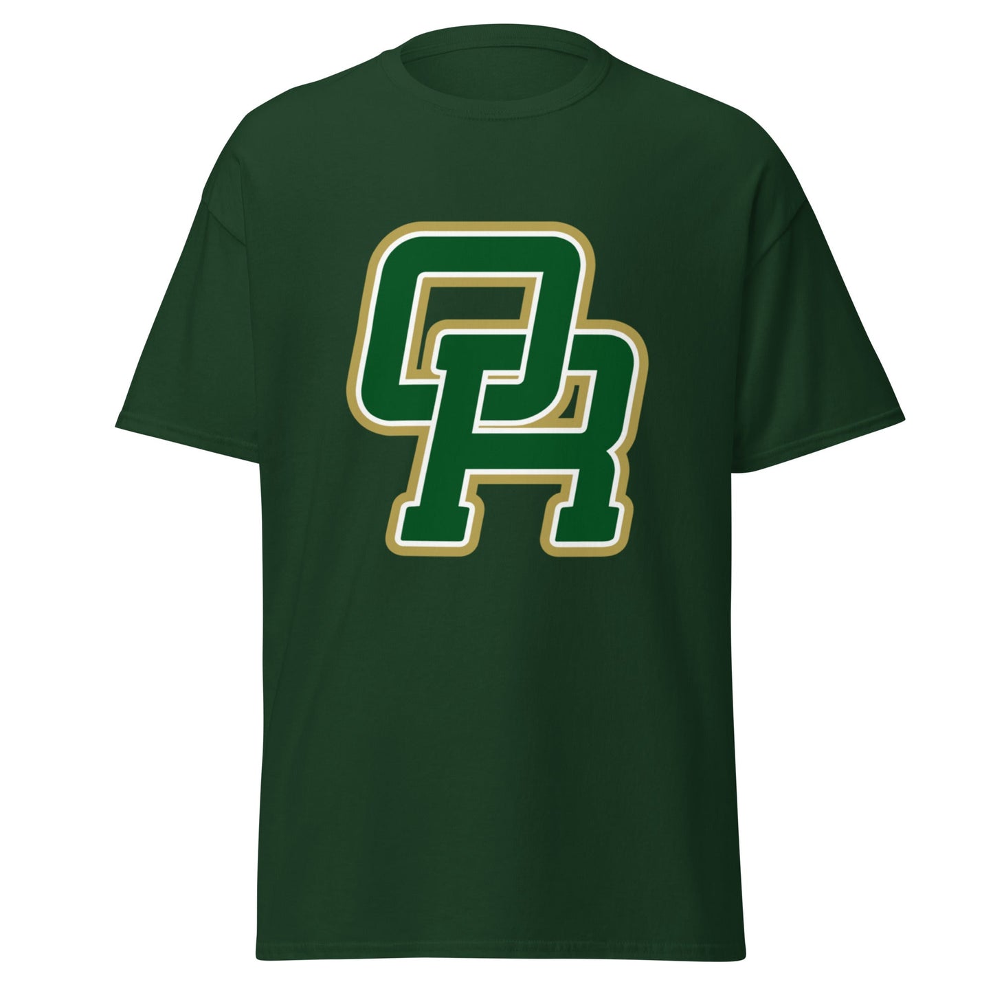 Classic | T-Shirt | Oakridge Flag Football | Varsity Interlock Logo