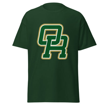 Classic | T-Shirt | Oakridge Flag Football | Varsity Interlock Logo
