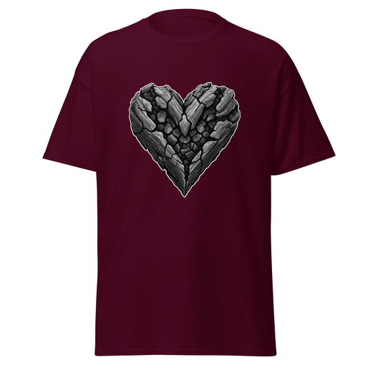 Classic | T-Shirt | Obsidian Heartbeat | Emblem Logo