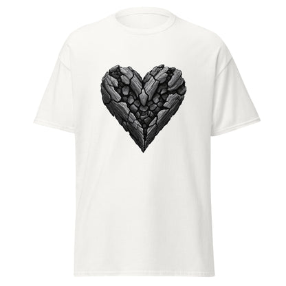 Classic | T-Shirt | Obsidian Heartbeat | Emblem Logo