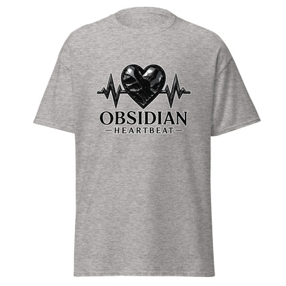Classic | T-Shirt | Obsidian Heartbeat | Pulse Athletics Logo