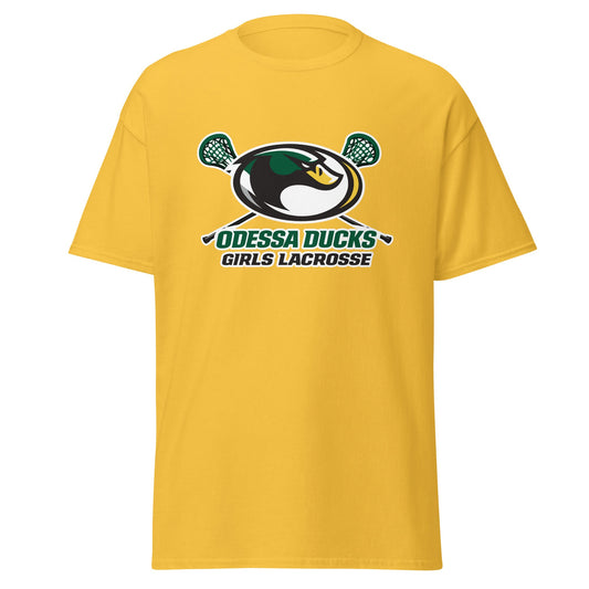 Classic | T-Shirt | Odessa Girls Lacrosse | Duck Sticks Logo