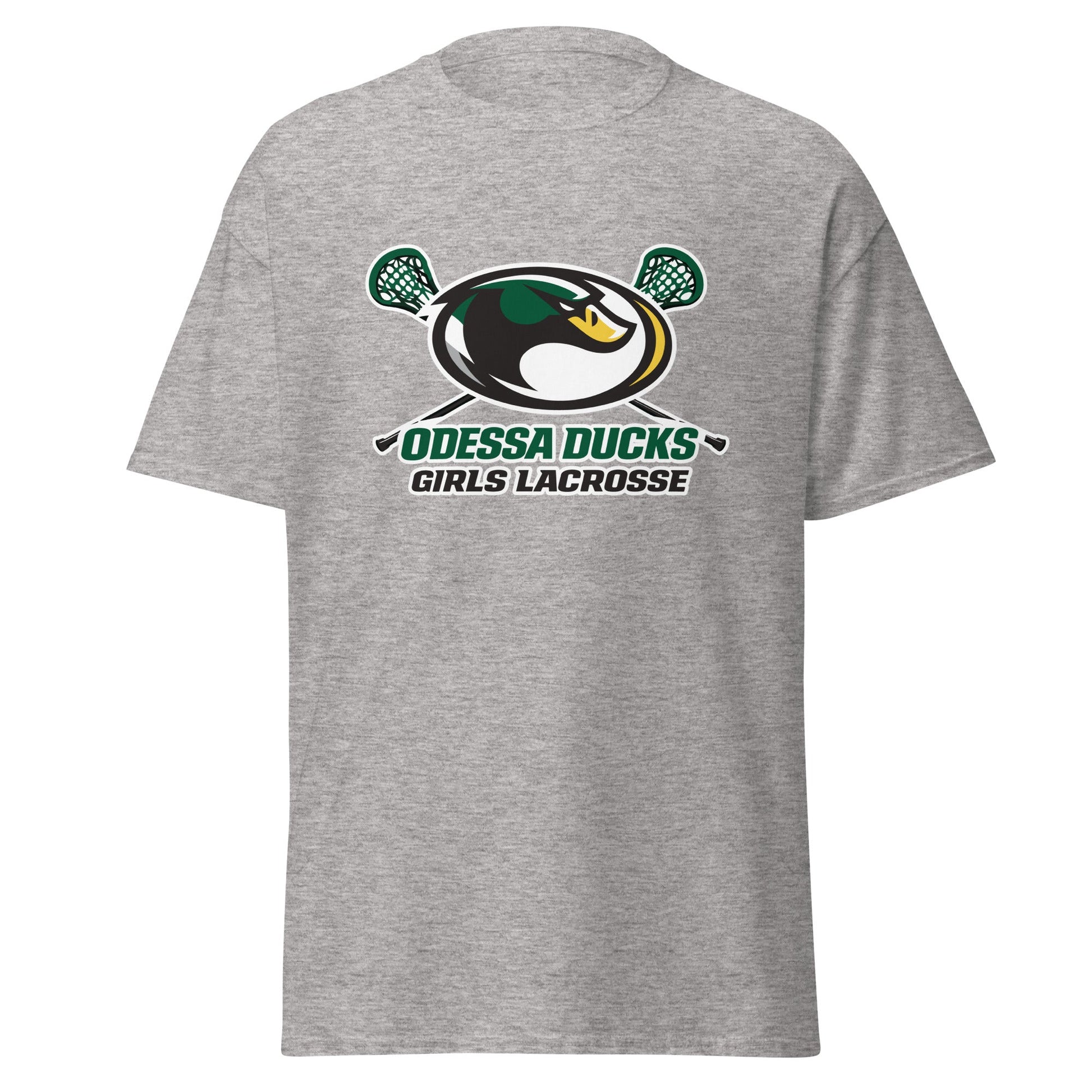 Classic | T-Shirt | Odessa Girls Lacrosse | Duck Sticks Logo