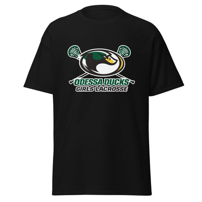 Classic | T-Shirt | Odessa Girls Lacrosse | Duck Sticks Logo