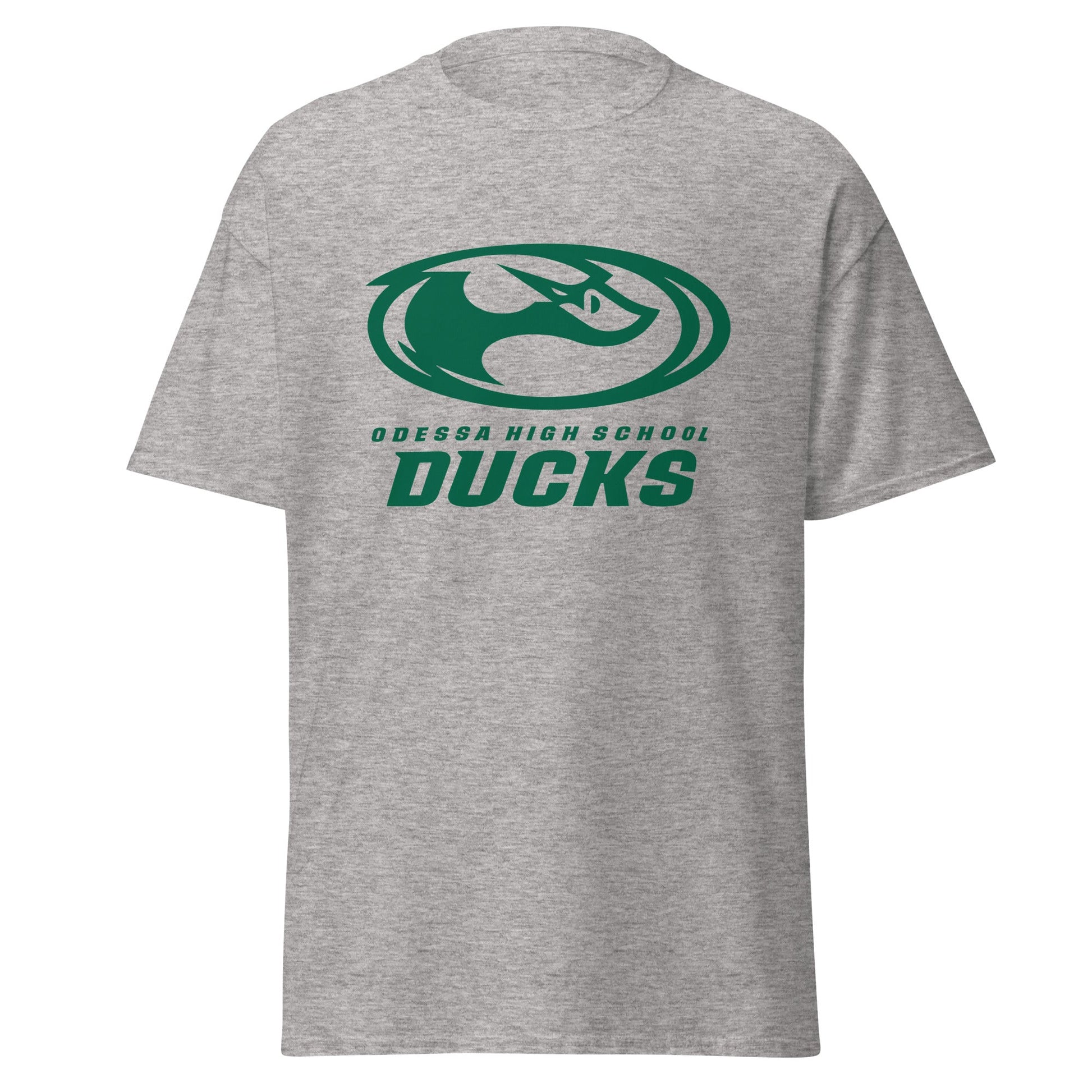 Classic | T-Shirt | Odessa Girls Lacrosse | Ducks Green Logo