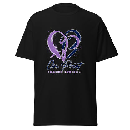 Classic | T-Shirt | On Point Dance Studio | Crest Logo
