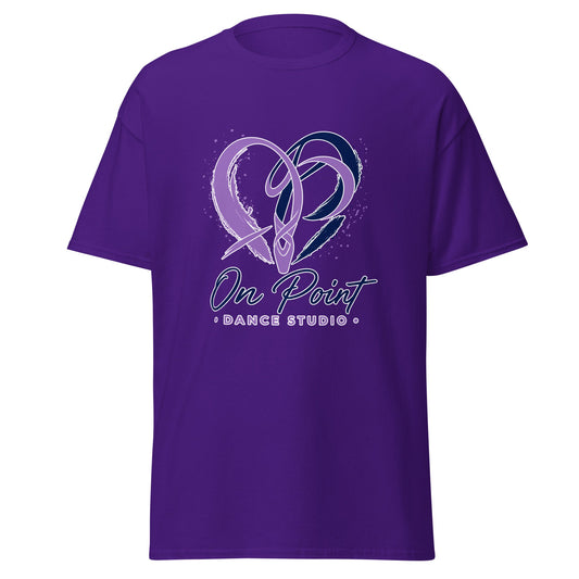 Classic | T-Shirt | On Point Dance Studio | Crest Logo