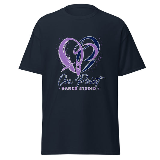 Classic | T-Shirt | On Point Dance Studio | Crest Logo