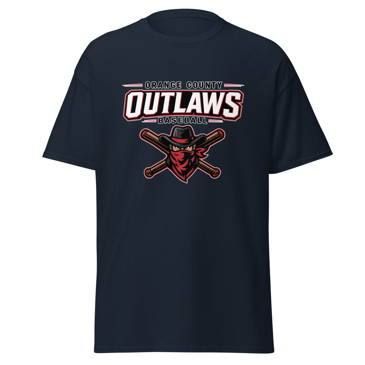 Classic | T-Shirt | Orange County Outlaws | Vanguard Logo