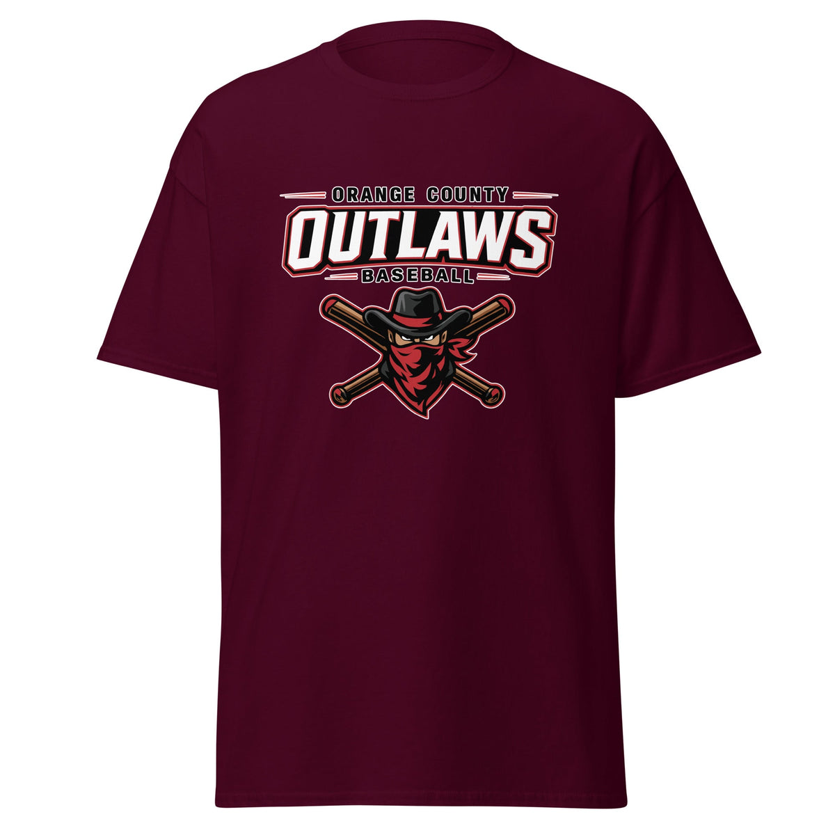 Classic | T-Shirt | Orange County Outlaws | Vanguard Logo