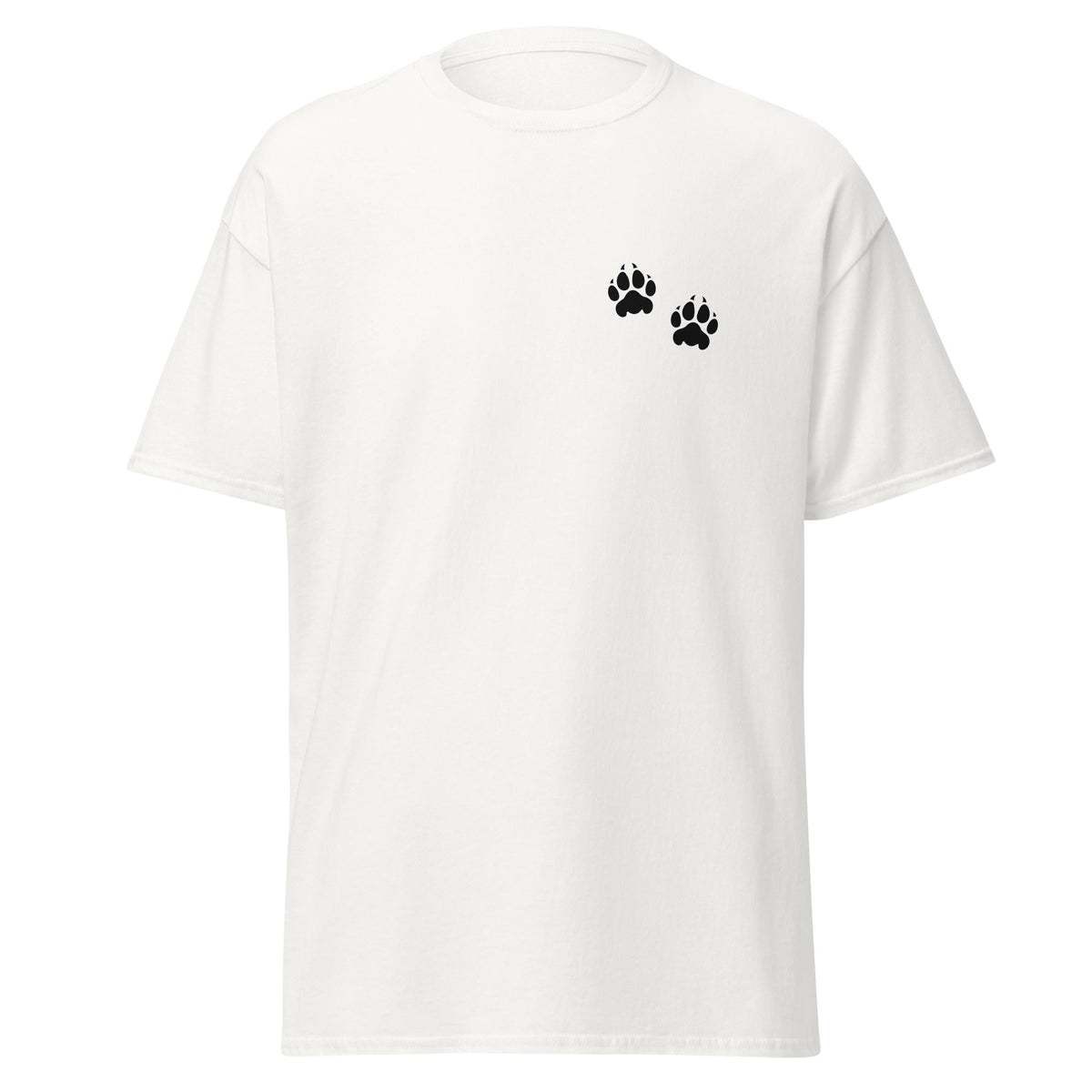 Classic | T-Shirt | Orange Wave Marching Band | Paw Mark Logo
