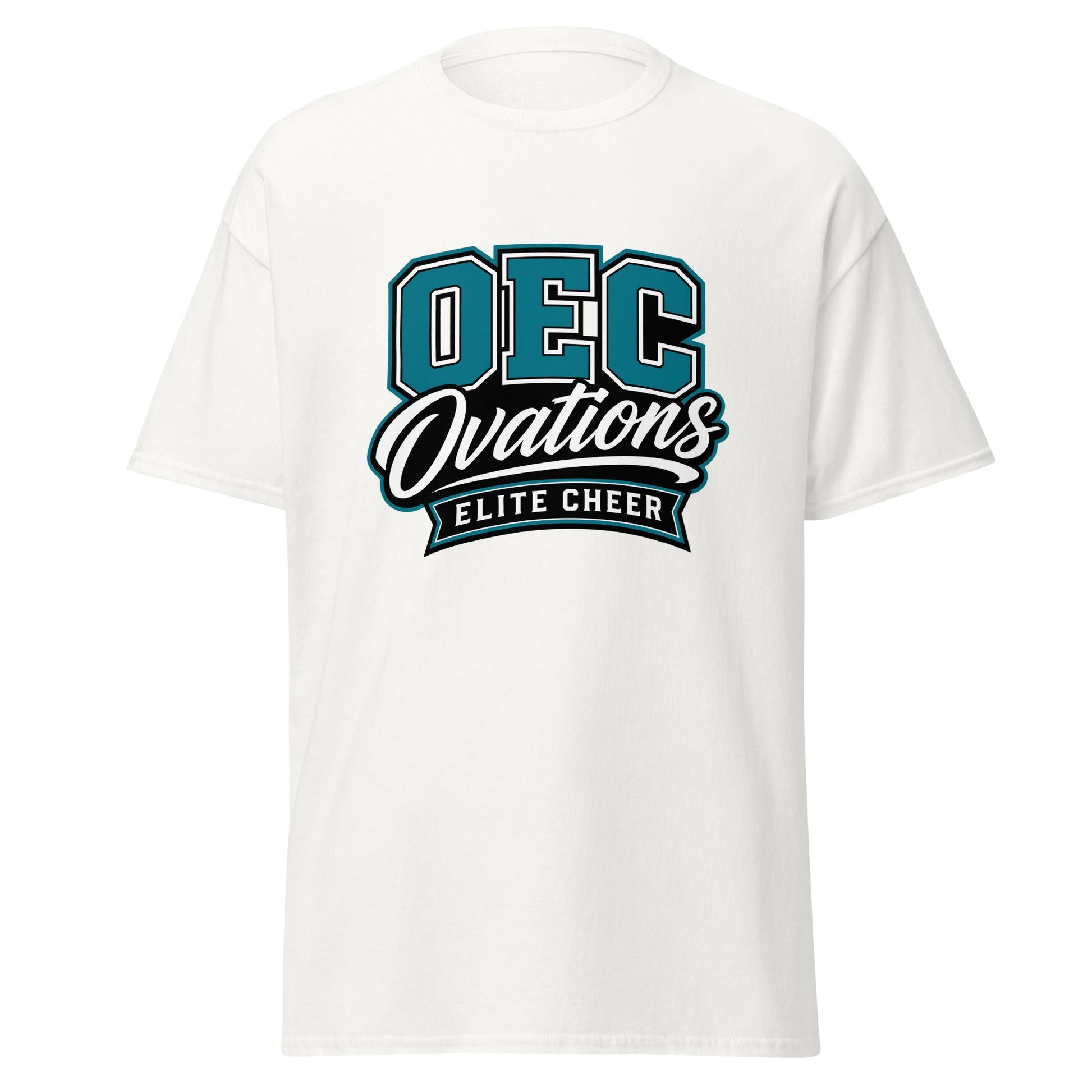 Classic | T-Shirt | Ovations Elite Cheer | Crest Logo
