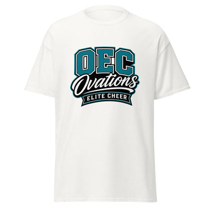 Classic | T-Shirt | Ovations Elite Cheer | Crest Logo