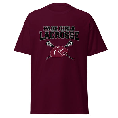 Classic | T-Shirt | Page Middle Girls Lacrosse