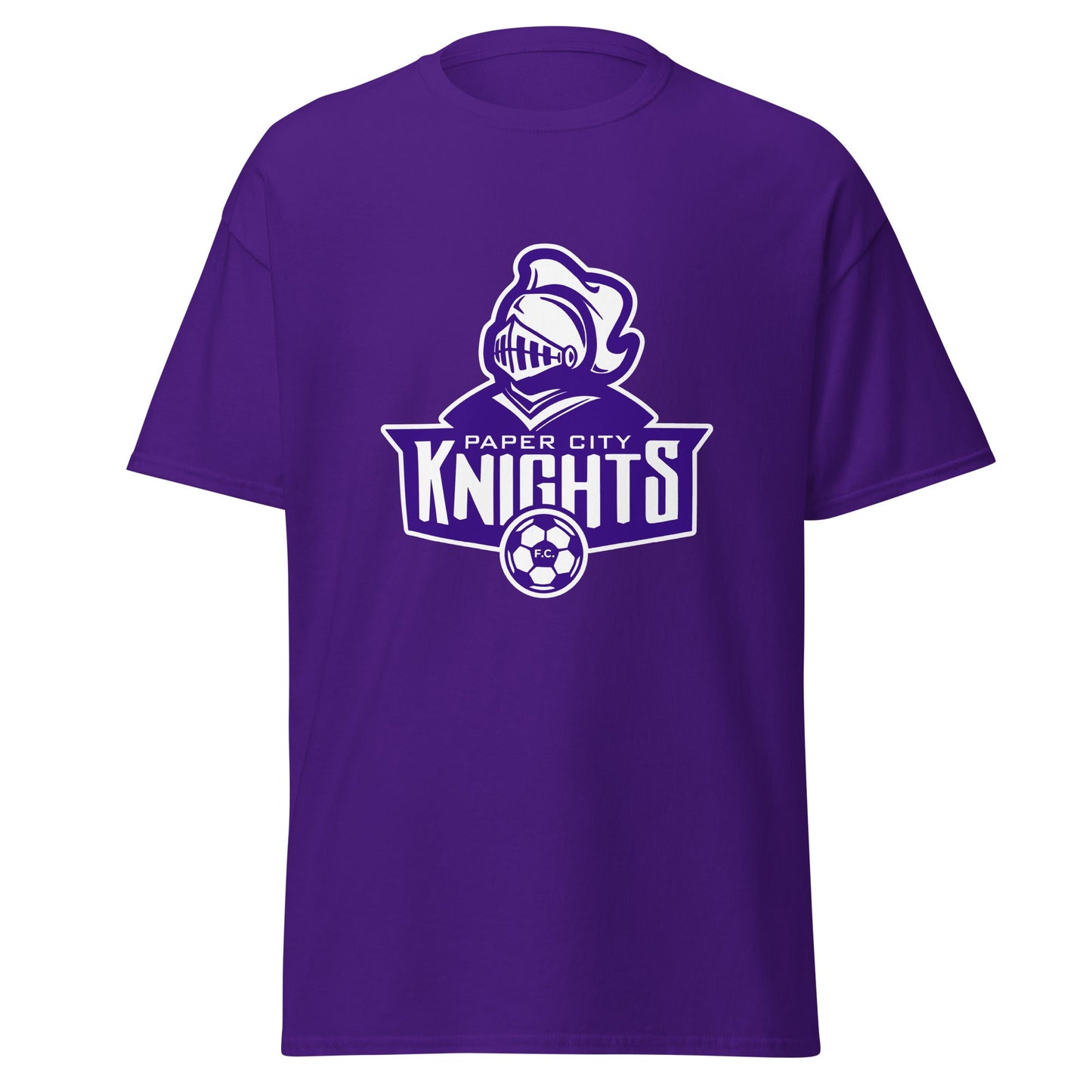 Classic | T-Shirt | Paper City Futbol Club | Emblem Logo