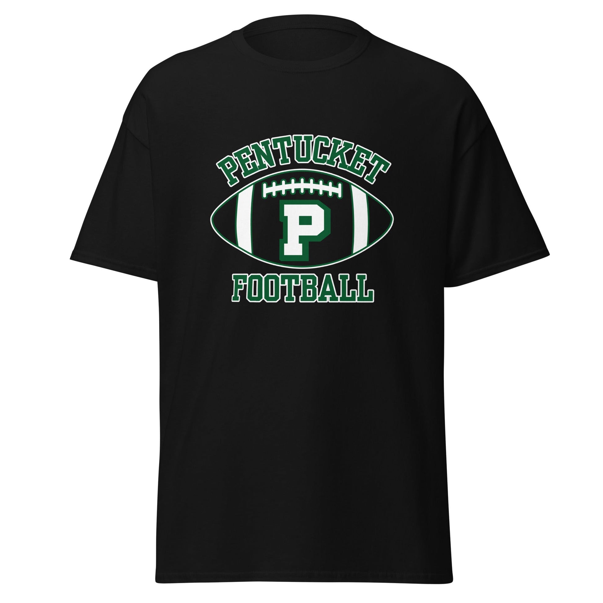 Classic | T-Shirt | Pentucket Youth Football and Cheer | Varsity Badge Logo
