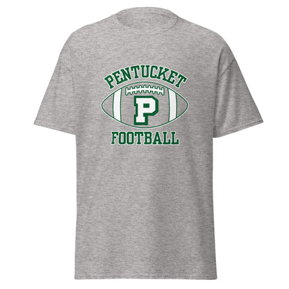 Classic | T-Shirt | Pentucket Youth Football and Cheer | Varsity Badge Logo