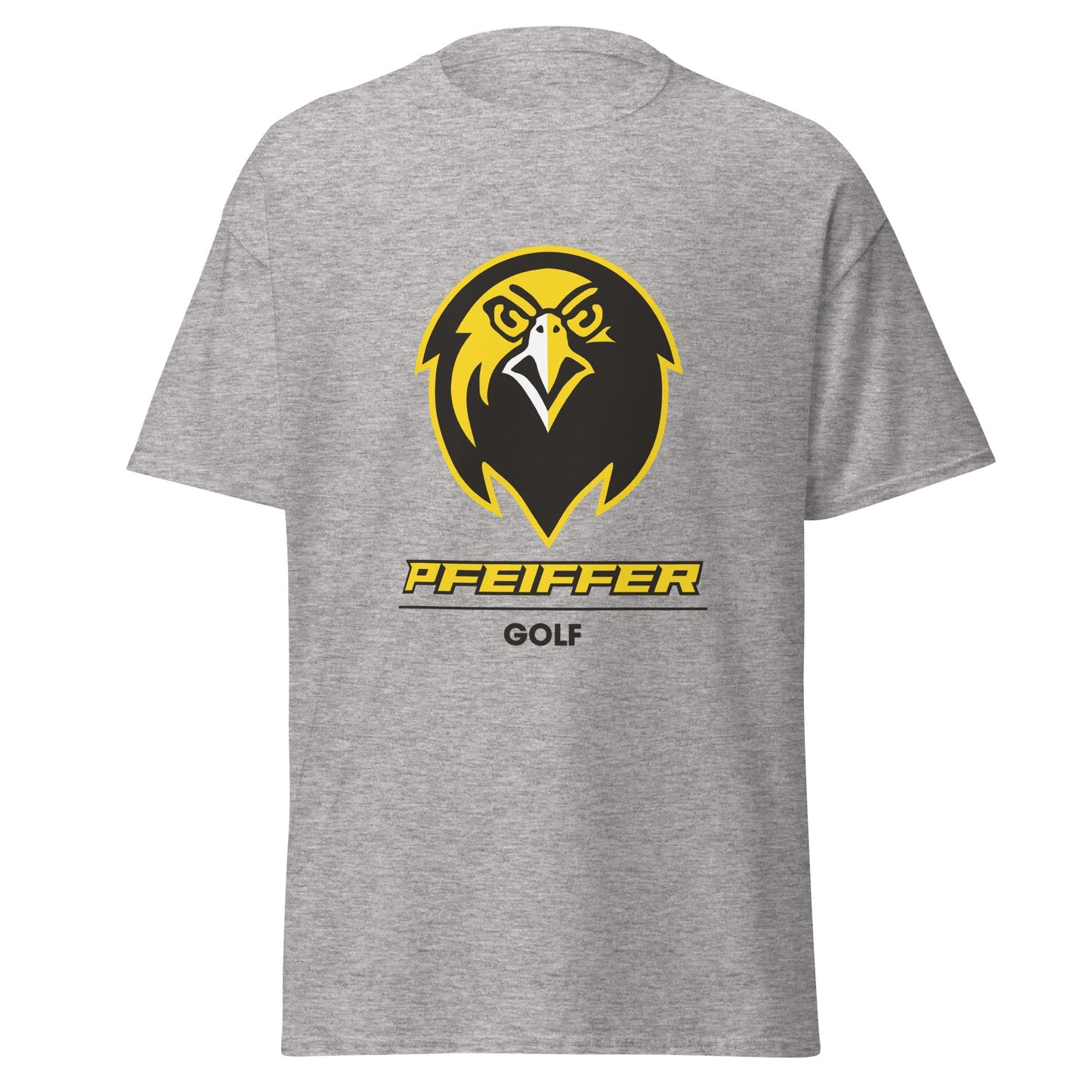 Classic | T-Shirt | Pfeiffer University Golf | Falcon Logo