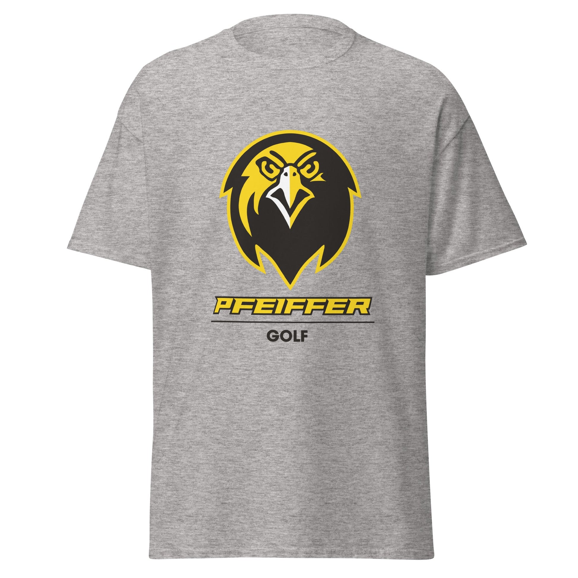 Classic | T-Shirt | Pfeiffer University Golf | Falcon Logo