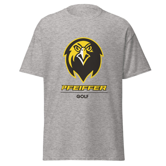 Classic | T-Shirt | Pfeiffer University Golf | Falcon Logo