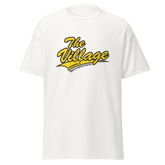 Classic | T-Shirt | Pfeiffer University Golf | Village Logo