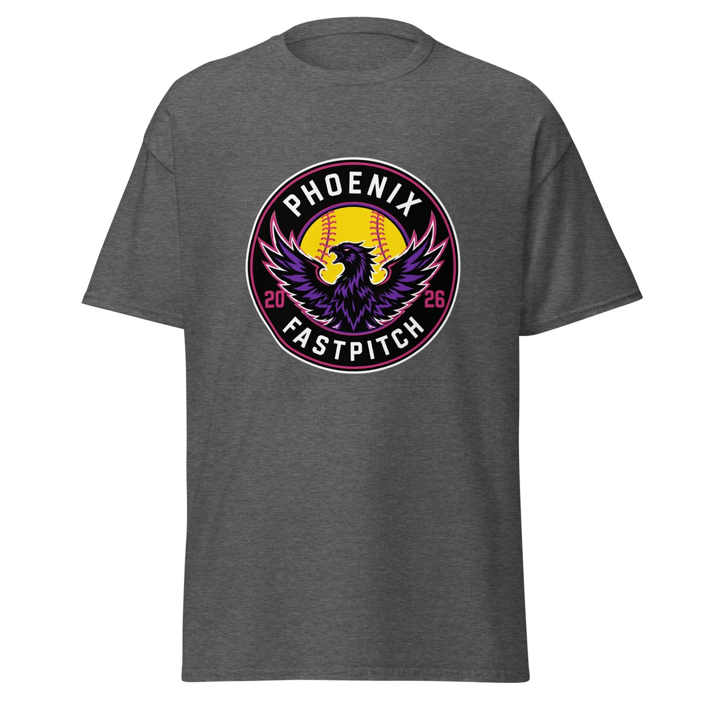Classic | T-Shirt | Phoenix Fastpitch | Badge Logo