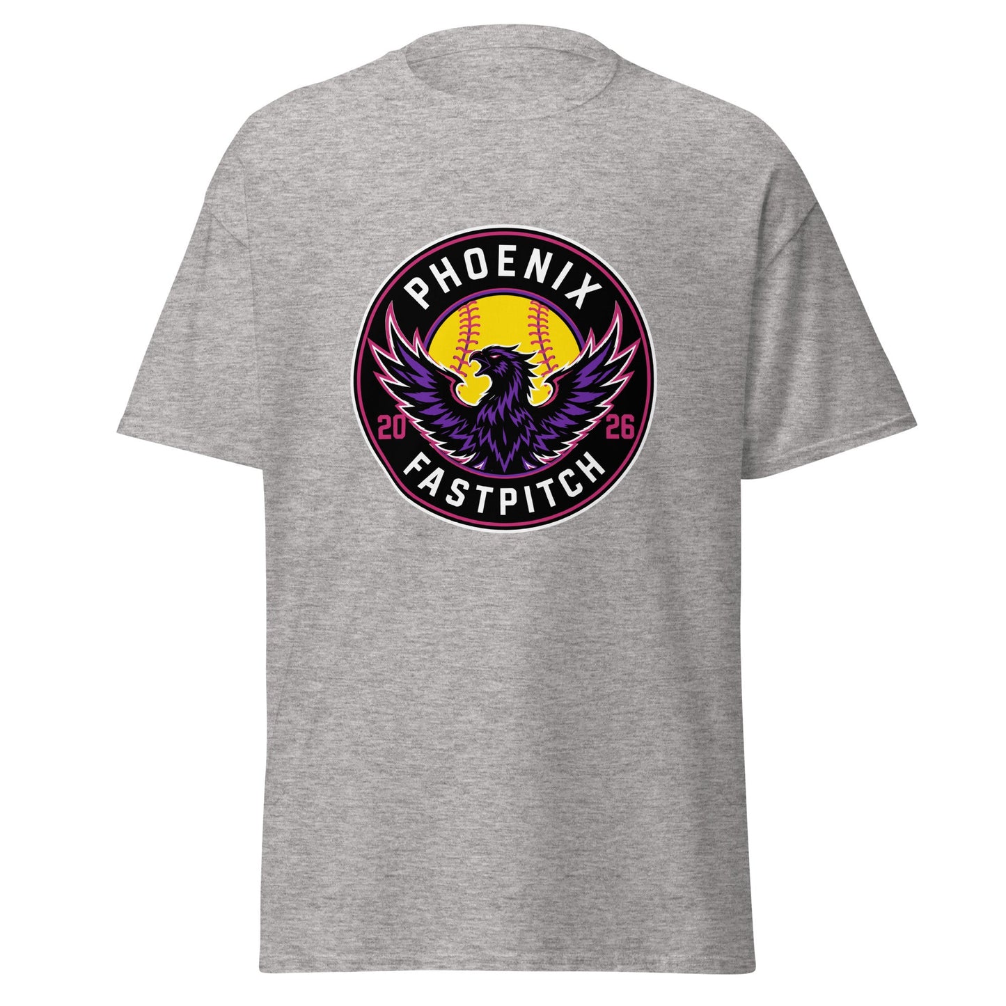 Classic | T-Shirt | Phoenix Fastpitch | Badge Logo