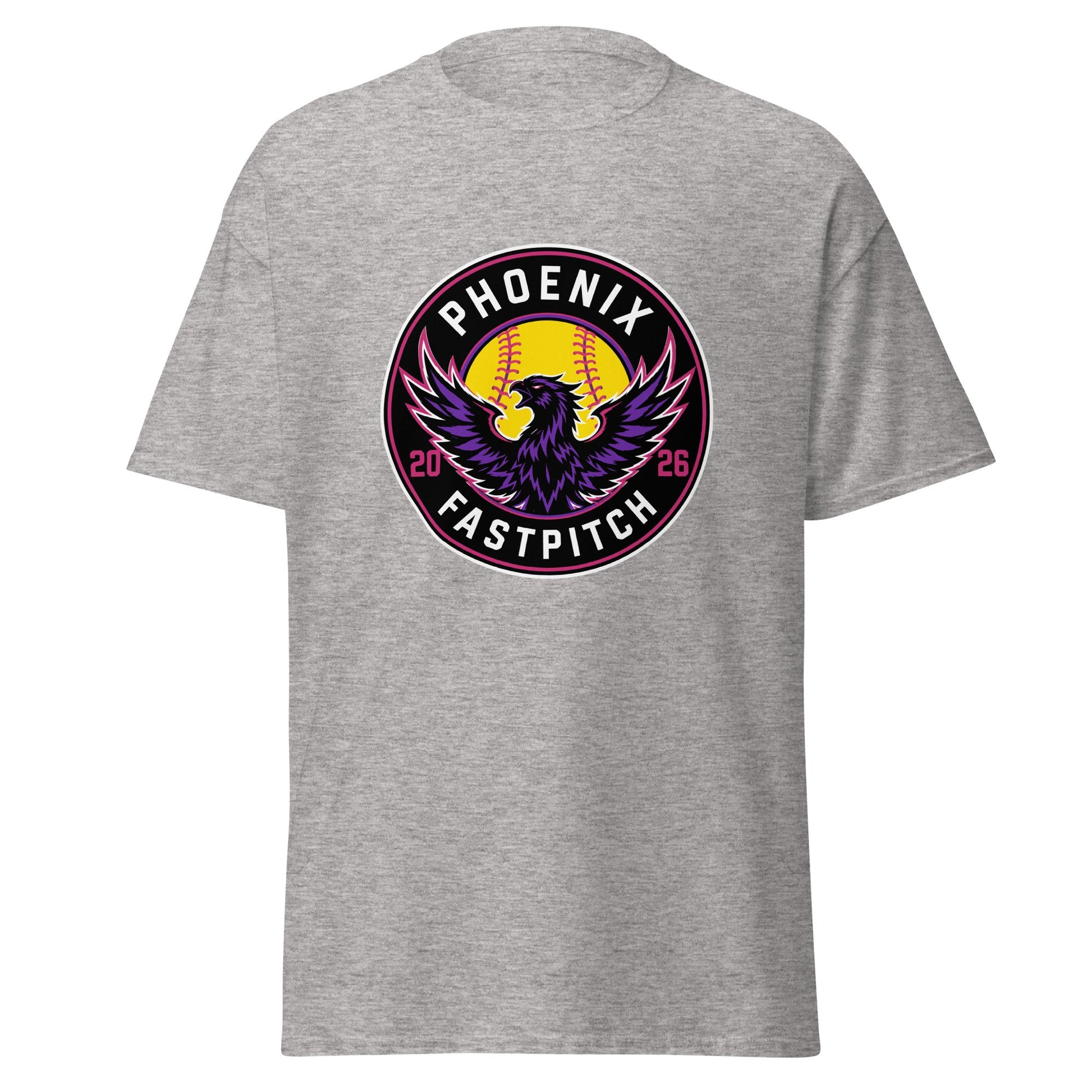 Classic | T-Shirt | Phoenix Fastpitch | Badge Logo