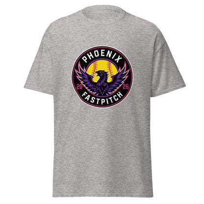Classic | T-Shirt | Phoenix Fastpitch | Badge Logo