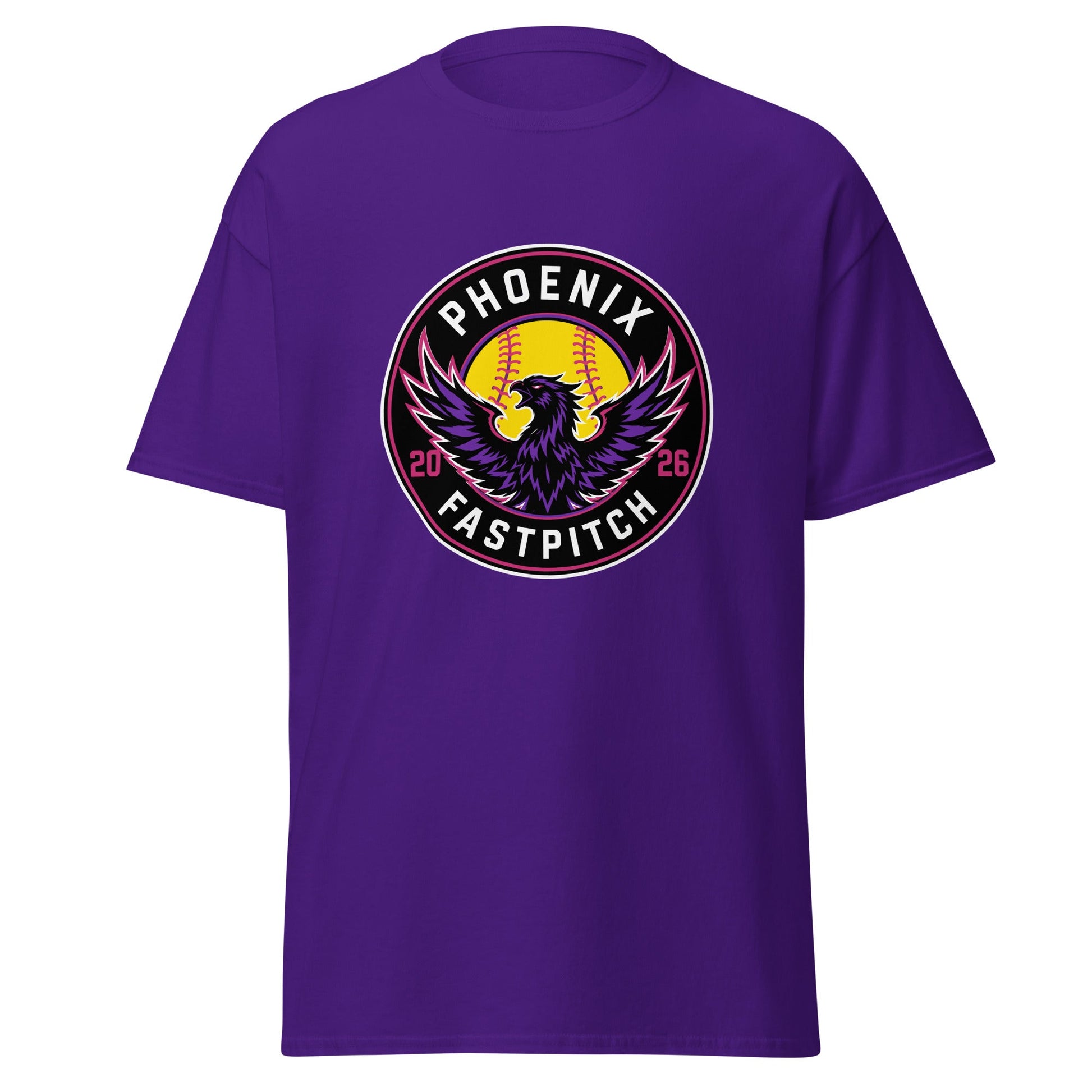 Classic | T-Shirt | Phoenix Fastpitch | Badge Logo