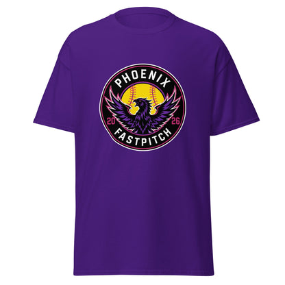 Classic | T-Shirt | Phoenix Fastpitch | Badge Logo