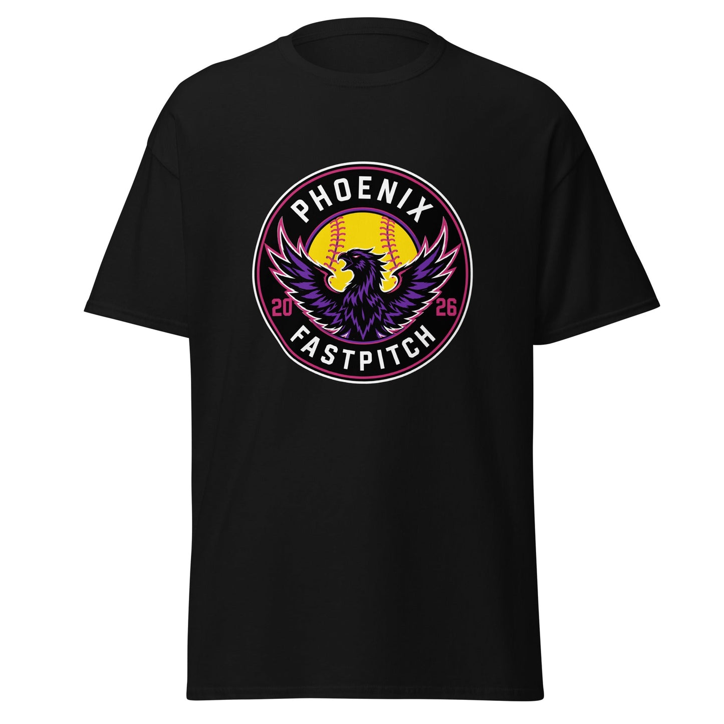 Classic | T-Shirt | Phoenix Fastpitch | Badge Logo