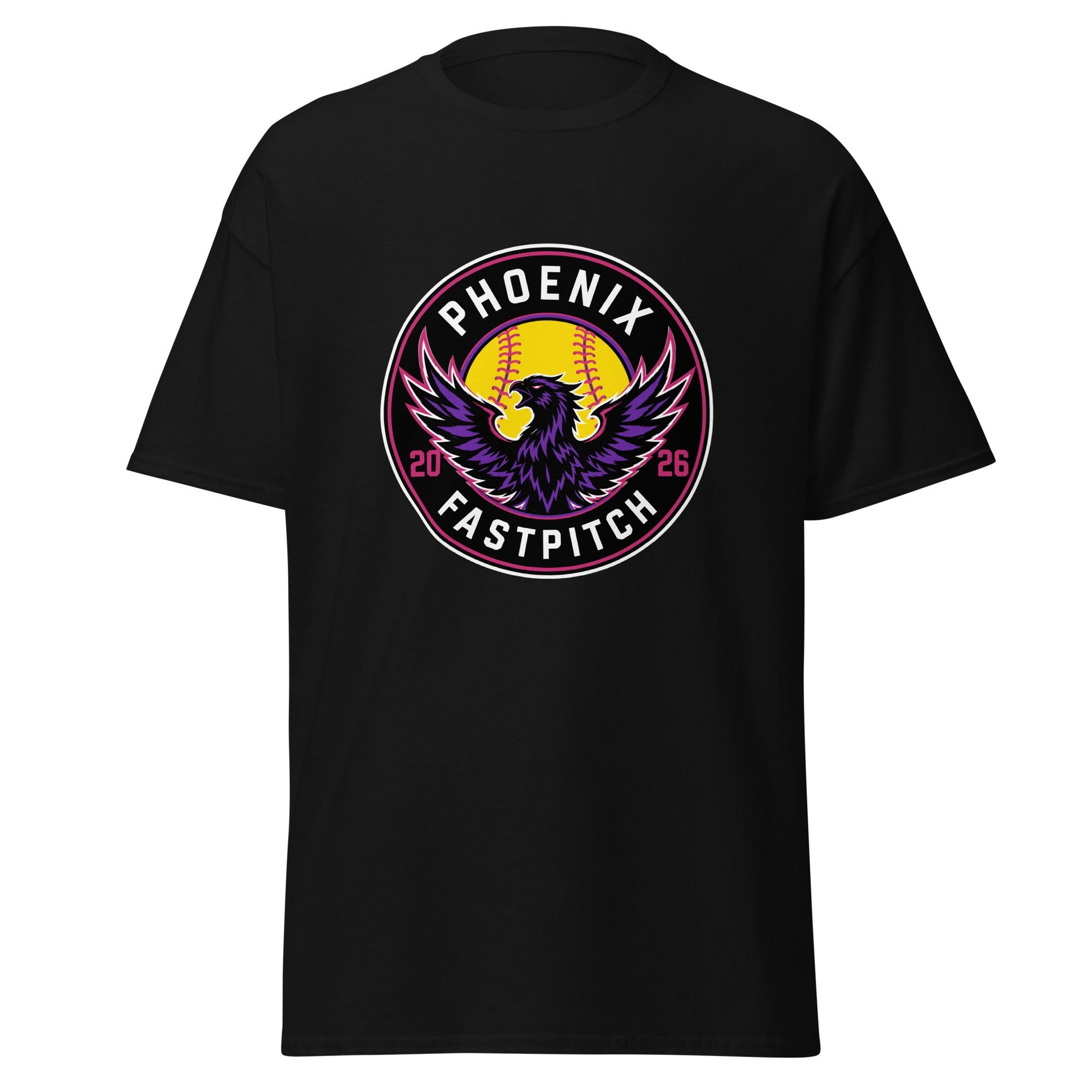 Classic | T-Shirt | Phoenix Fastpitch | Badge Logo