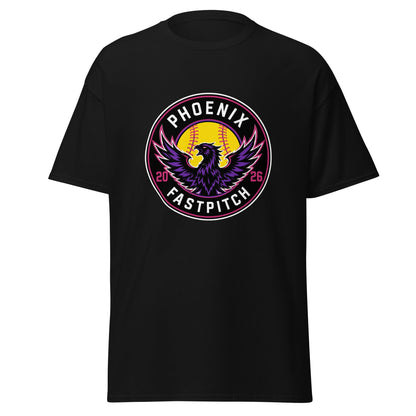 Classic | T-Shirt | Phoenix Fastpitch | Badge Logo