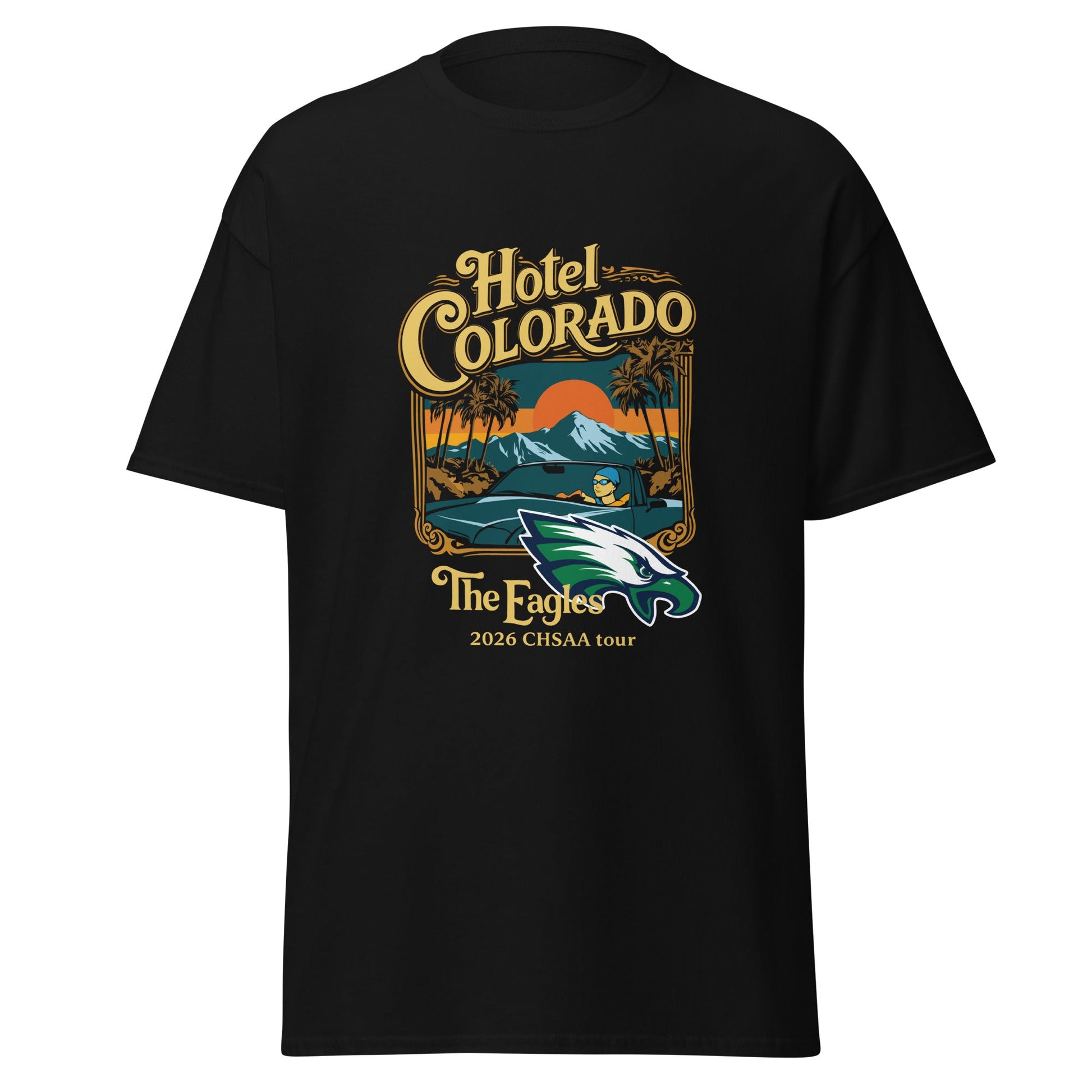 Classic | T-Shirt | PINE CREEK SWIM & DIVE | Hotel Colorado Logo