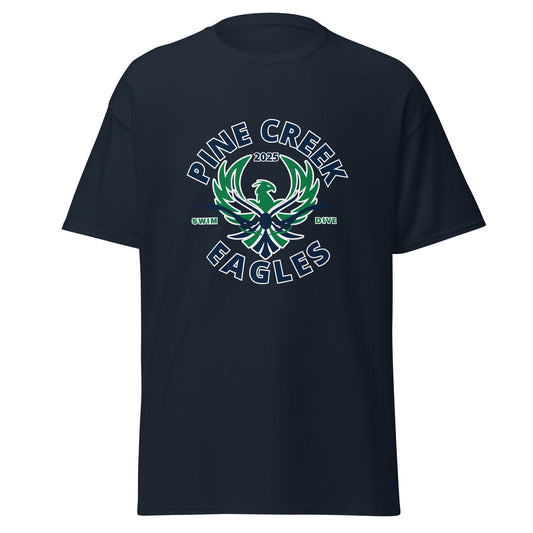 Classic | T-Shirt | PINE CREEK SWIM & DIVE | Swim & Dive Logo