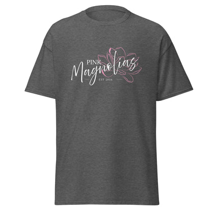 Classic | T-Shirt | Pink Magnolias Dance | Modern Script Logo