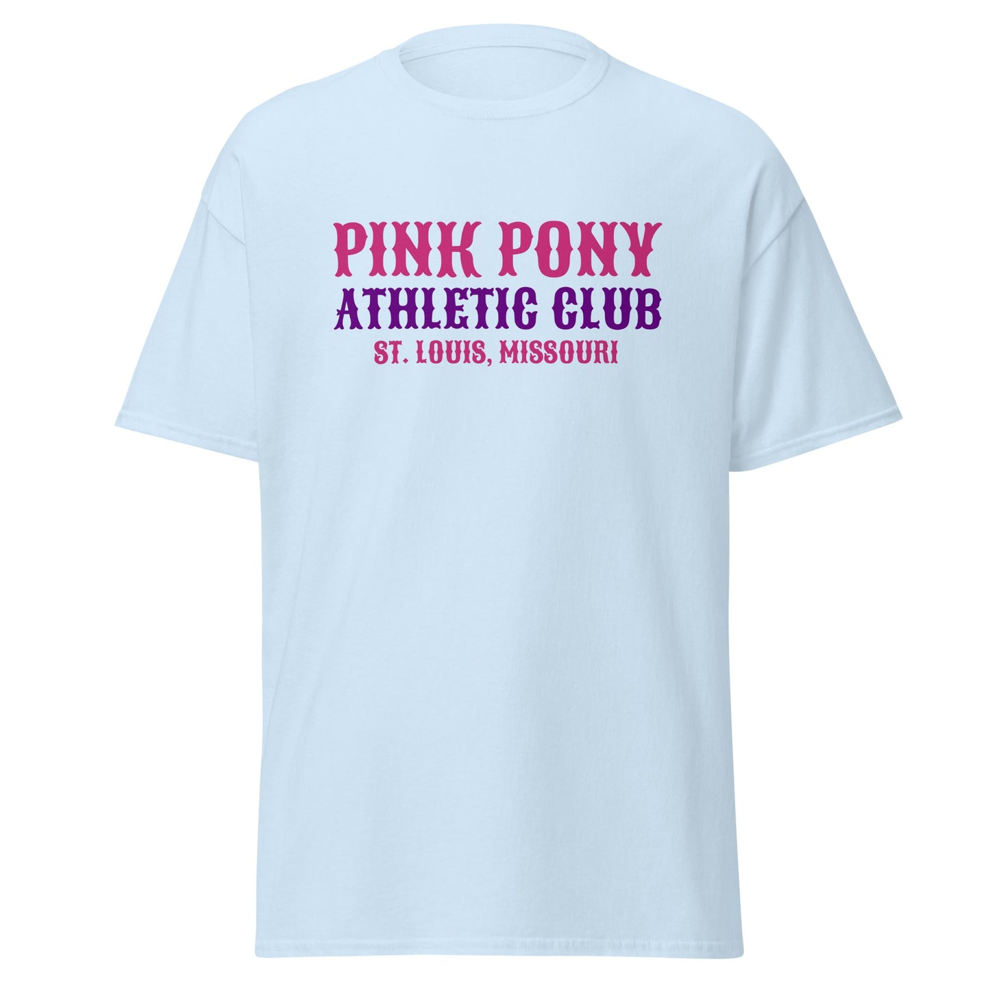 Classic | T-Shirt | Pink Pony Athletic Club | Athletic Wordmark Logo