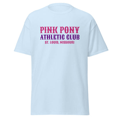 Classic | T-Shirt | Pink Pony Athletic Club | Athletic Wordmark Logo